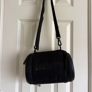 Gymshark Black Duffel Bag for Everyday Use